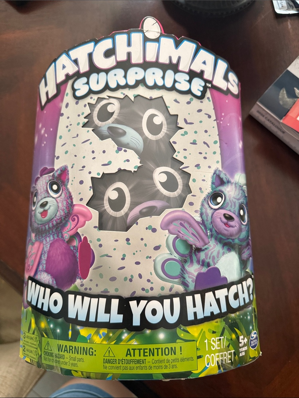 Hatchimals Surprise Kids Toy - Purple Multicolor Hatchable Pet